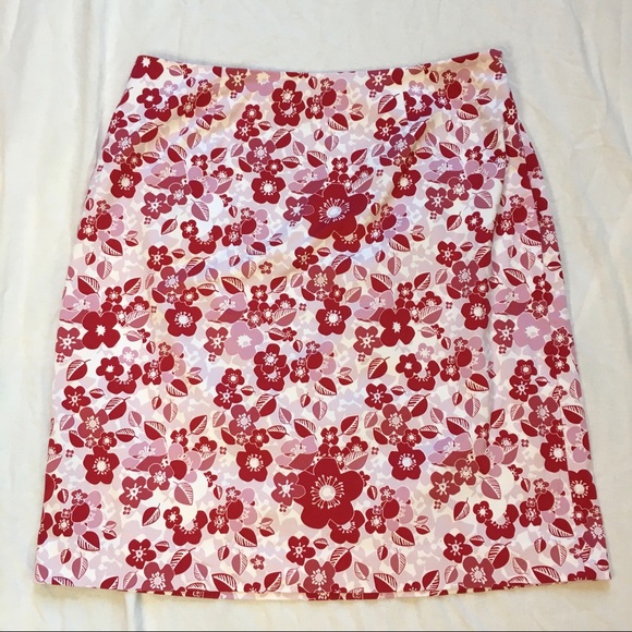*HP!* Real Comfort by Chadwicks Floral Midi Skirt, 14 - Picture 4 of 7